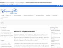 Tablet Screenshot of companerosensalud.org